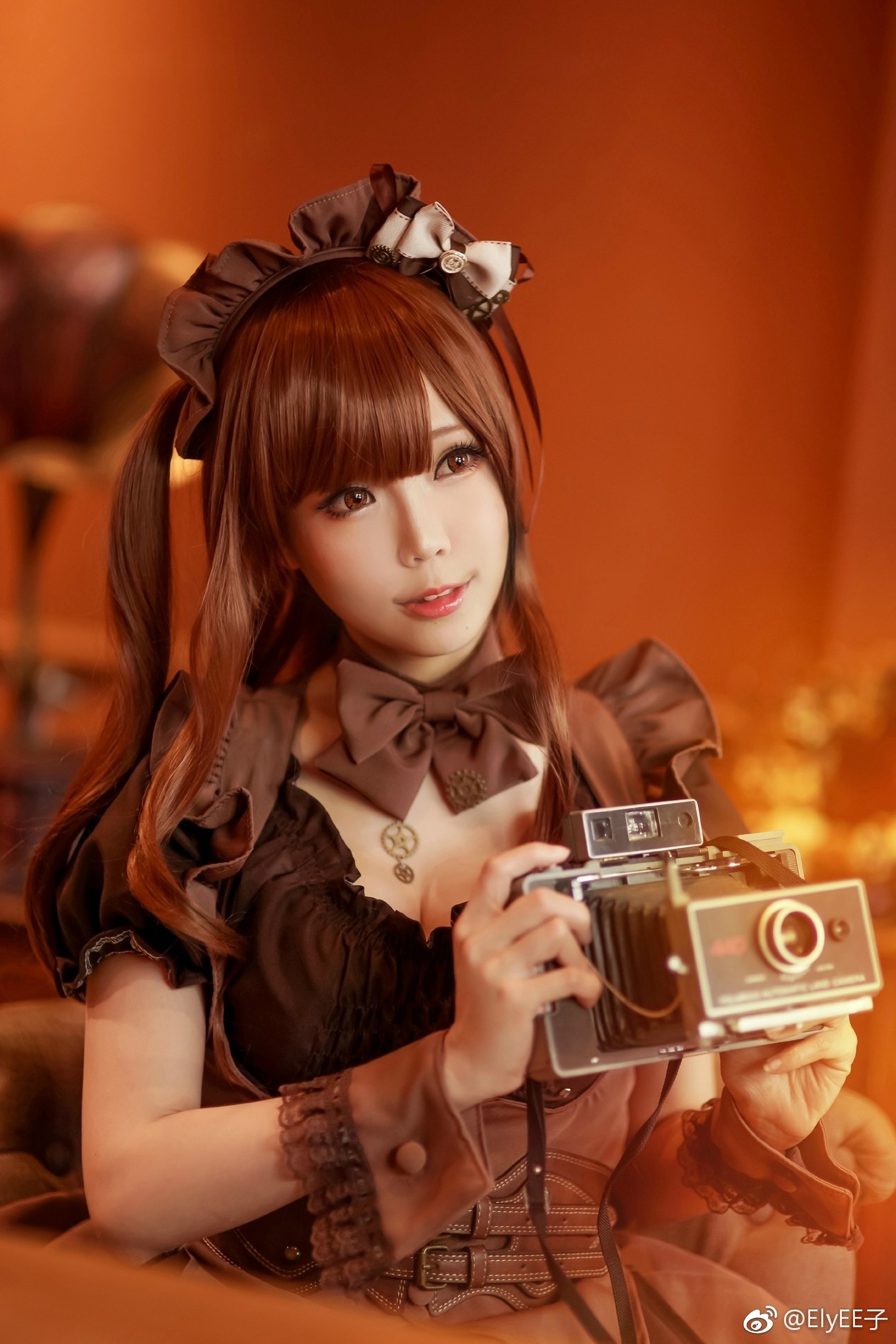 ElyEE子 - NO.034 女仆咖啡店 [17P]-XikXak